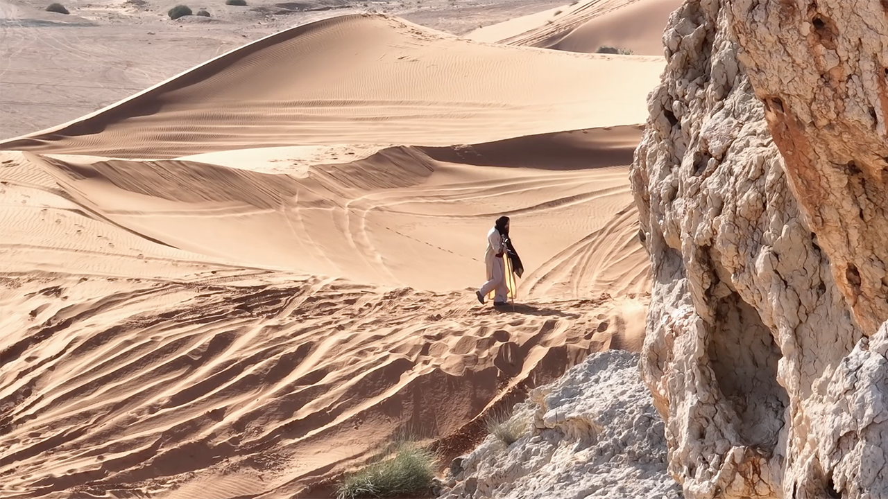 Jesús en el desierto